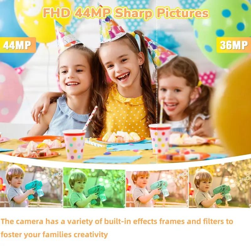 2026 New Vlog Digital Camera: High-definition shooting for selfies, vlogs, and video recording. 800mAh battery, 3.0-inch screen, and 64GB SD card slot. Ideal for vlogs, selfies, photography, video recording, and webcams, perfect for beginners.