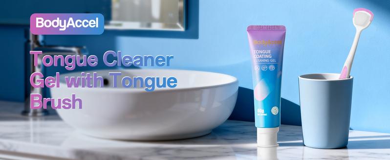 [SW] BodyAccel Tongue Cleaning Gel Bundle for Refreshing Oral