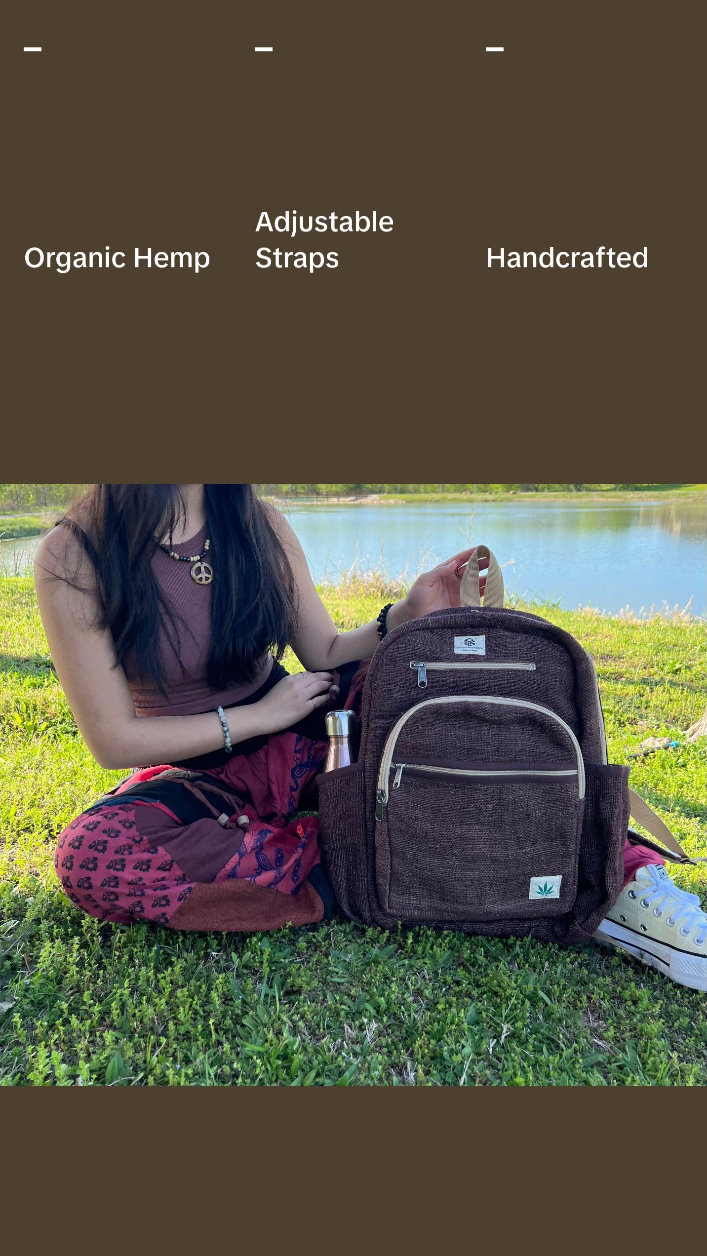 Kailash Himalayan Hemp Backpack