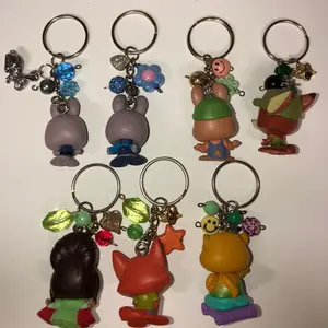 Zoo movie characters doorables keychains