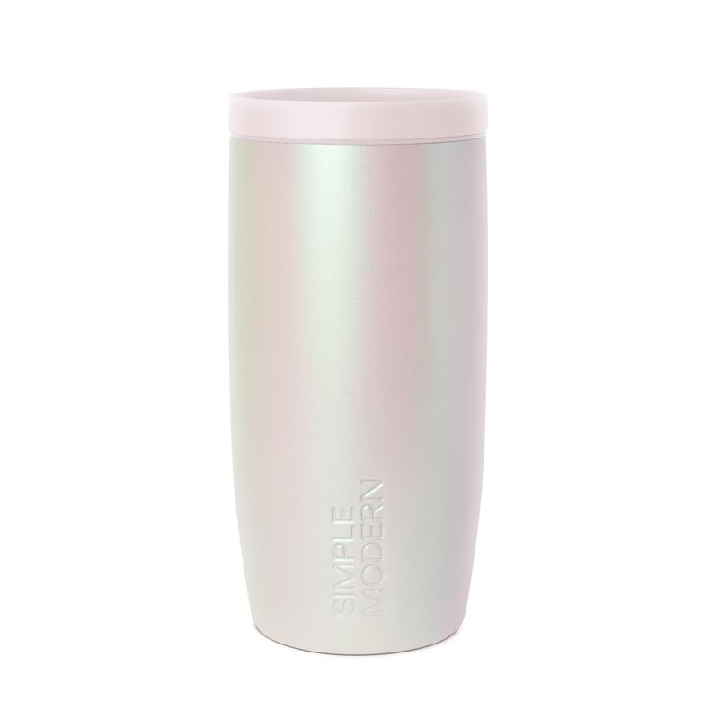 Simple Modern 16oz Signature Voyager Insulated Tumbler with 360° Lid and Ceramic Lining - Leak Proof - Dishwasher Safe