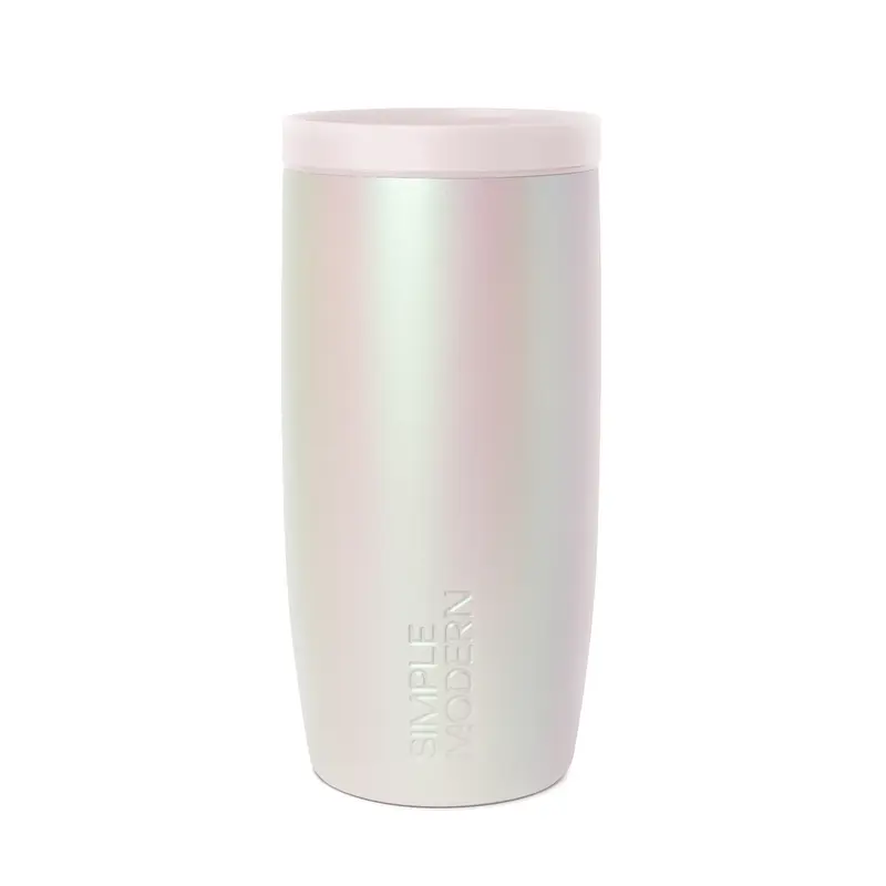Simple Modern 16oz Signature Voyager Insulated Tumbler with 360° Lid and Ceramic Lining - Leak Proof - Dishwasher Safe