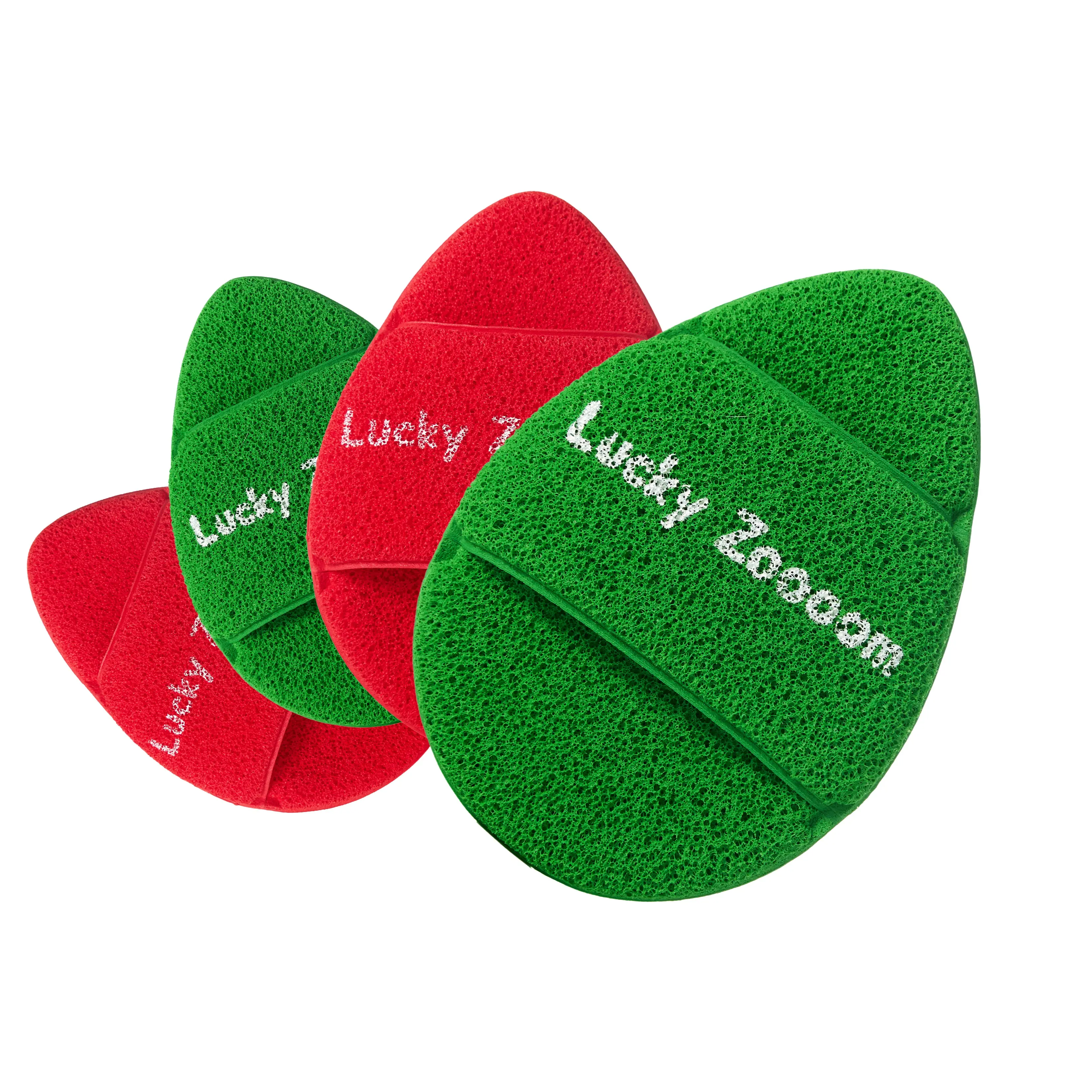 Eco-Friendly Face Wash Sponges (2-Pack) - Spa Quality Magic Expanding Cleansing Pads with Hanging Clips Aesthetic Daily