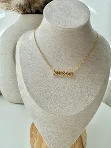 Xoxo Stainless Steel Necklace Xoxo Stainless Steel Necklace