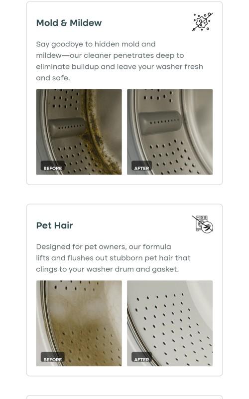 Uproot Clean Pet Home Washer Maintenance Tablets - Enzyme Deep Clean & Deodorizer (Includes Free Ear Wipes) - Compatible with All Washers, Septic Safe Uproot Clean Pet Home Washer Maintenance Tablets - Enzyme Deep Clean & Deodorizer (Includes Free Ear Wipes) - Compatible with All Washers, Septic Safe