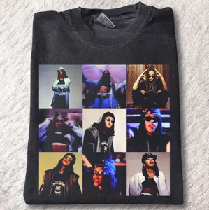 Retro 90's Vintage The Princess Of R&B Aaliyah Album Graphic T-Shirt, Aaliyah Tribute Shirt, 90s HipHop Queen