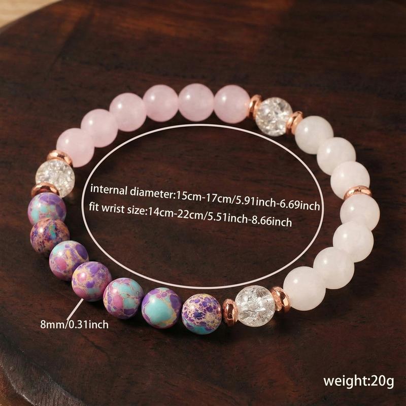 4PCS Money Attraction Bracelet with Green Aventurine & Tiger Eye - Blue Friendship Crystal Bracelet Beaded Jewelry Protection Bracelet Encouragement Gift For Her Fashion Artificial Bracelet Daily Wear