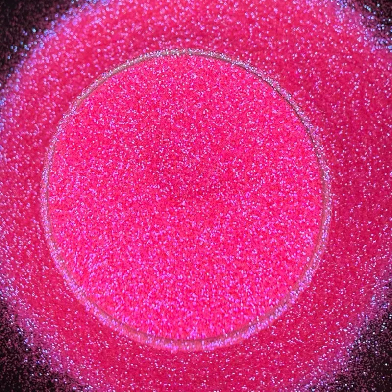 Reese & Riley Co. Luxury Hand-Packed Capri Glitter Powder Sprinkle - Premium Hot Pink, High Sparkle, Ultra-Fine for Resin Art Tumblers, Glamorous Playful DIY Crafts for Makers, Layer