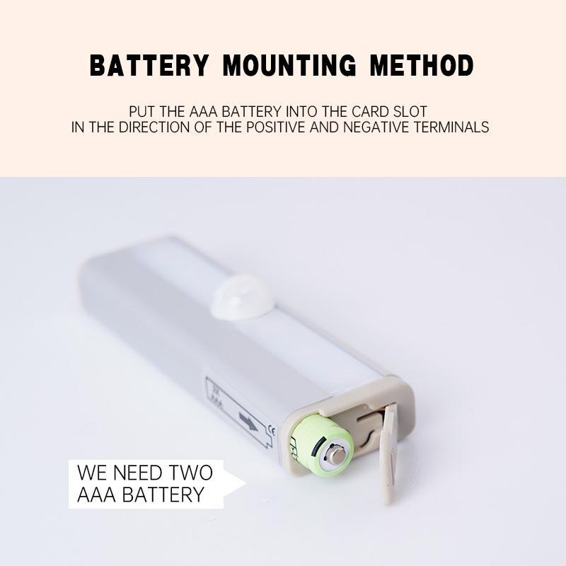 Hanging Decor 1/2/5-Pack 4.5-Inch Motion Sensor Lights for Indoor Use, Warm White Color, Suitable for Closets, Stairs, and Cabinets