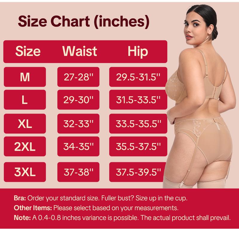 HSIA Renna Valentine's Day Embroidery Sheer Mesh Lightweight Lift Underwire Bra Comfort Fit