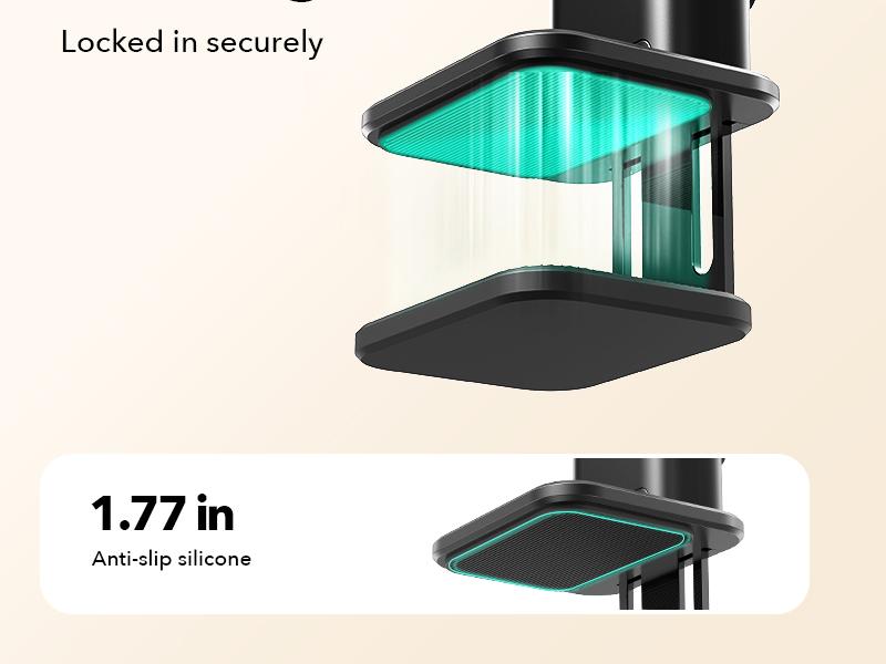 ESR MagSafe Phone Holder for iPhone 17/16/15/14/13/12 Portable Travel Stand with Metal Ring Airplane Travel Essentials Foldable & Portable 360° Rotation