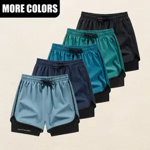 3-5-Piece Men's Shorts Set - Brown Black & Green - Slanted Pockets - 3-5-Piece Bottoms for Everyday Use Menswear Overalls shorts men ,Perfect for Street Style, Skateboarding, and Camping