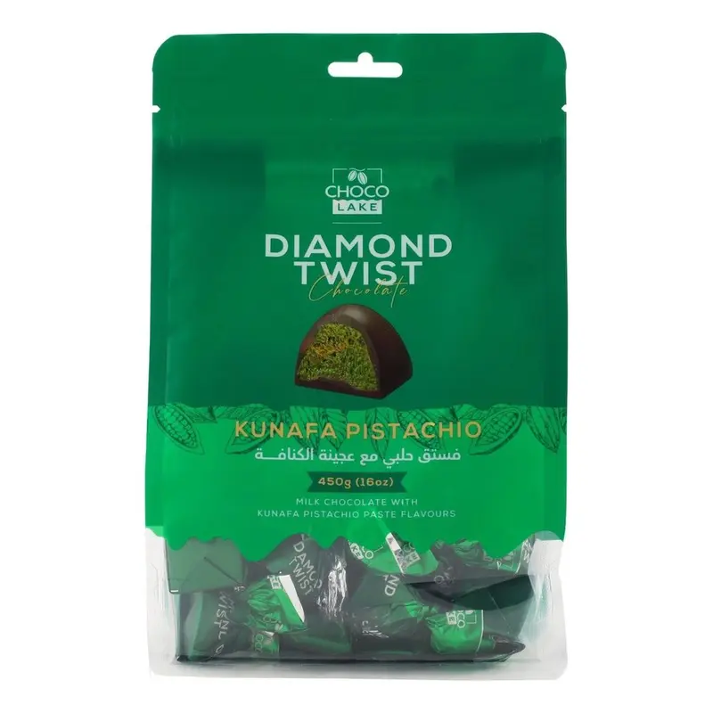 Mini Dubai Chocolate Twists PISTACHIO KUNAFA (BIG PACK)