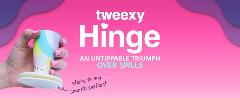 Tweexy Untippable Nail Polish Holder | Anti-Spill Bottle Stand with Smartgrip Suction for Nail Art and Manicure | Christmas Stocking Stuffer Gift Hand Organiser