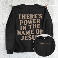 Jesus Saves-Sweatshirt