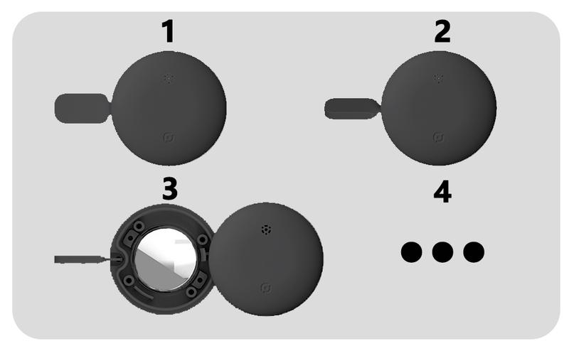 GPS Tracker for Vehicles - Car Tracker Device Hidden for Vehicles, Real-Time Mini Tracker Device for Vehicles, No Monthly Fee Subscription No SIM Card Required(Available for Android and iOS) (Black)