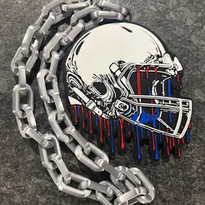 YOUR TEAMs drip style hype chain- college football theme