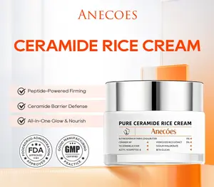 ANECOES Anti-Aging & Repair Cream with AH-8 | An Intensive, Fast-Absorbing Formula to Reduce Wrinkles, Restore Firmness, and Reveal Youthful Radiance | With Long-Lasting Hydration for All Skin Types (50g / 1.75 oz) Hydrating Firming Brightening Brightenin