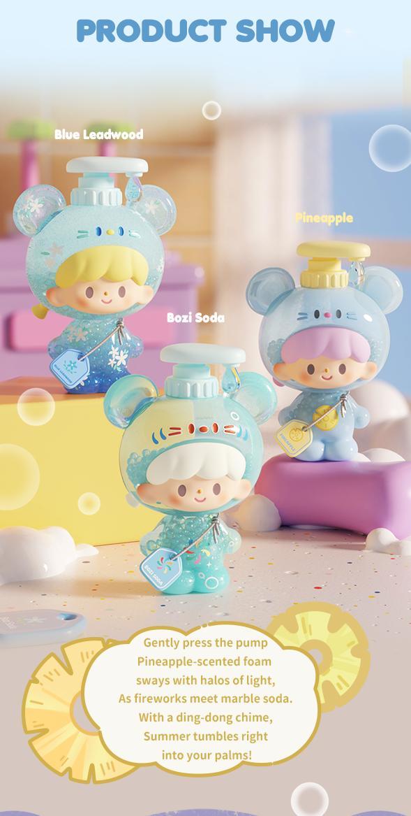 [FINDING UNICORN] 【Live Unboxing】zZoton Bubble Bath Baby Series Blind Box Cute Figures Desktop Ornament Collectible Toys Birthday Gifts  HT8F9HDDUC