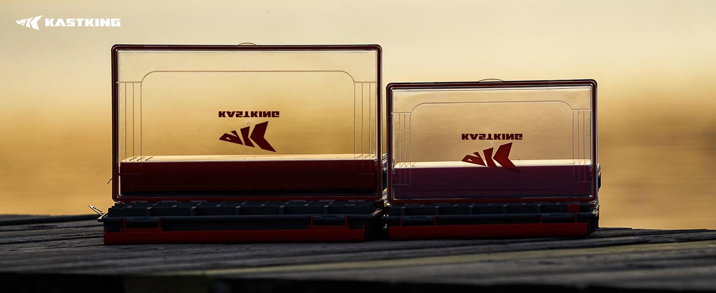 KastKing HyperSeal Waterproof Tackle Box, Waterproof 3600 and 3700 Tackle Trays, Fishing Tackle Box Organizer with Removable Dividers, Lure Box and Terminal Tackle Storage   Kast,King reels