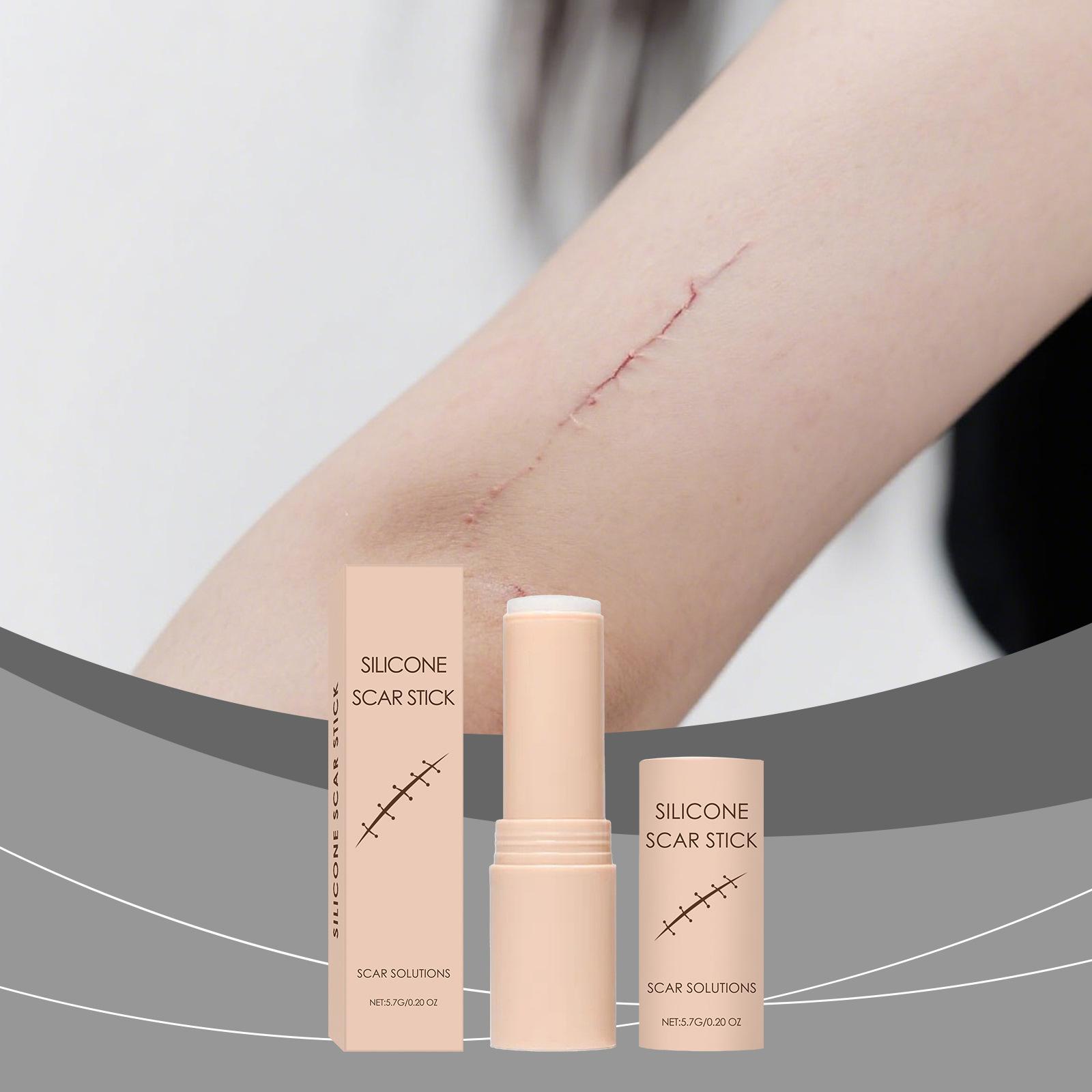 Scar Solutions Silicone Scar Stick for Face and Body 60% Soothing Moisturizing Gentle on All Skin Types Easy-to-Use Stick Design 6g