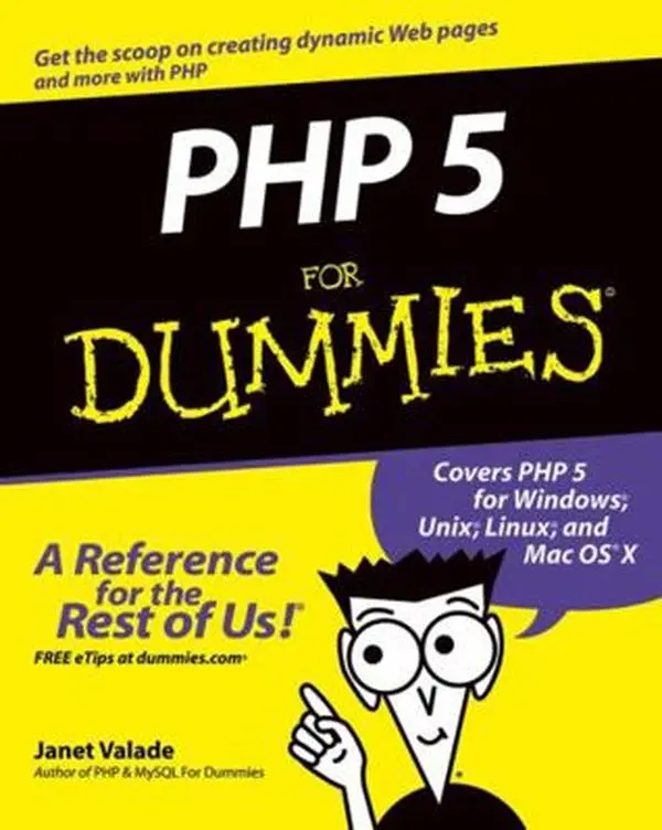 Used PHP 5 for Dummies Reference Book - Janet Valade, Paperback, English Web Programming & Scripting Tutorials