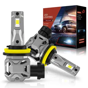 H10/9140/9145 LED Headlights High Beam Bulb 35W 3800LM White Conversion Kit