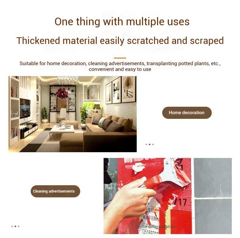 SORABOL Multi Function Stainless Steel Putty Scraper Heavy Duty Oil for Home Improvement Cleaning Painting Remodeling Tools