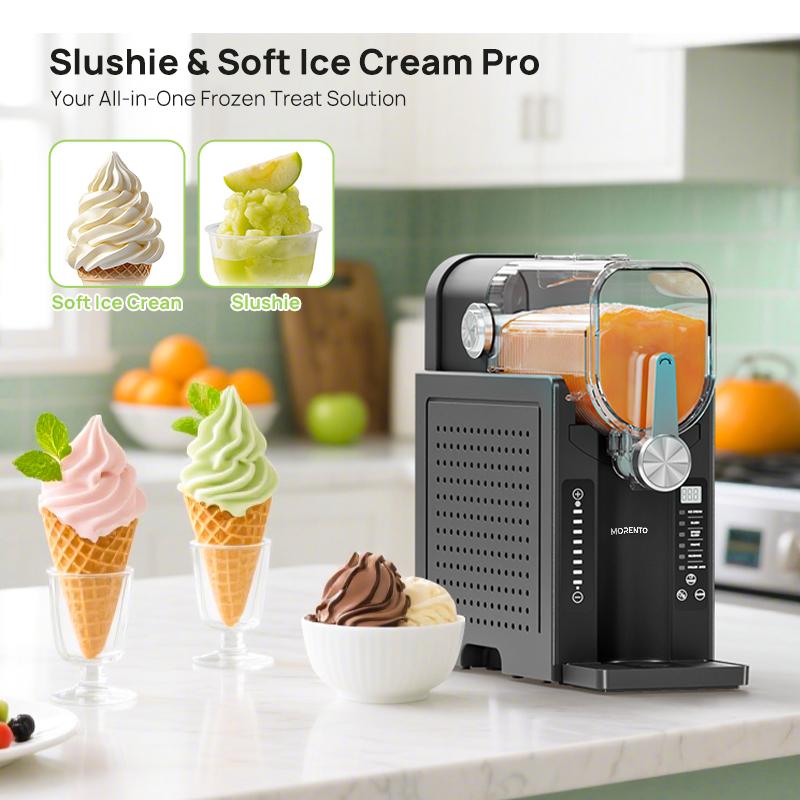Slushie Machine, 88 oz Slushy Machine & Ice Cream Maker with Self-Cleaning Function, 6 Preset Programs, AD03 Professional Frozen Drink Maker for milkshakes, smoothies, margaritas, frappés, and more. Ice Cream#TikTokShopBlackFriday, Blenders Slushie Machine, 88 oz Slushy Machine & Ice Cream Maker with Self-Cleaning Function, 6 Preset Programs, AD03 Professional Frozen Drink Maker for milkshakes, smoothies, margaritas, frappés, and more. Ice Cream#TikTokShopBlackFriday, Blenders