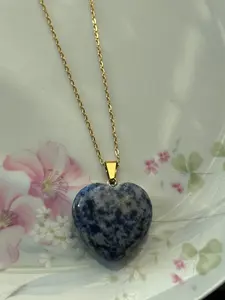 Chain Heart of Crystal Necklace