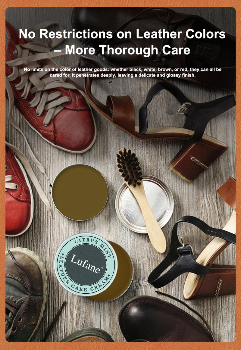 Lufane Furniture Care Cream - All-Natural, Non-ToxicLeather Conditioner - Waterproof Formula. Repairsgenuine leather sofas, car leather seats, office leatherchairs, home leather chairs, shoes, wallets, jackets,handbags, and equestrian equipment. Lufane Furniture Care Cream - All-Natural, Non-ToxicLeather Conditioner - Waterproof Formula. Repairsgenuine leather sofas, car leather seats, office leatherchairs, home leather chairs, shoes, wallets, jackets,handbags, and equestrian equipment.