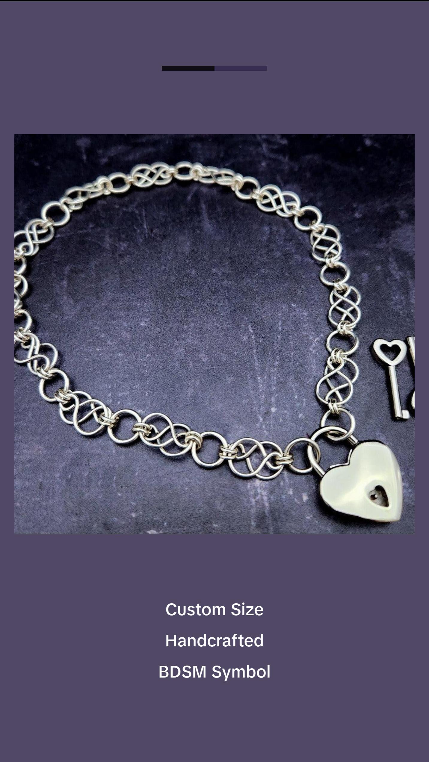 ETERNAL Collar, Various Metal Choices ETERNAL Collar, Various Metal Choices