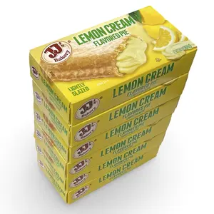 JJ's Bakery Lightly Glazed Lemon Cream Snack Pies, 6 Pack