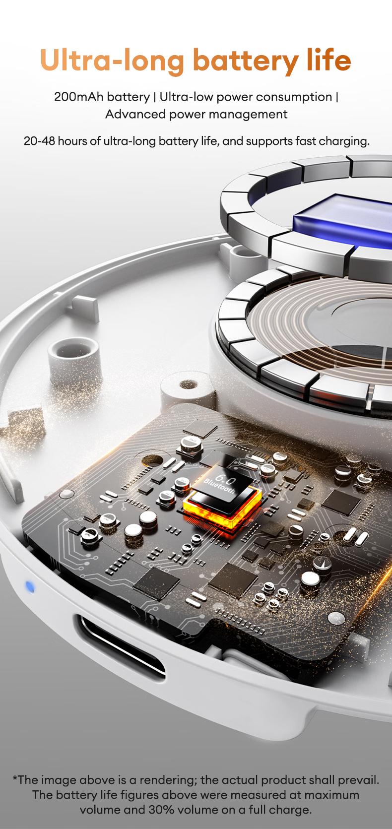 HYUNDAI S1 Ultra-Thin Bluetooth Pillow Speaker With Bible Prayer Function, Bluetooth 6.0, 3D White Noise, Soft Immersive Sound Field, Headphone-Free Sleep Speaker for Bedtime Music & Audiobooks, Compatible with Android & iOS