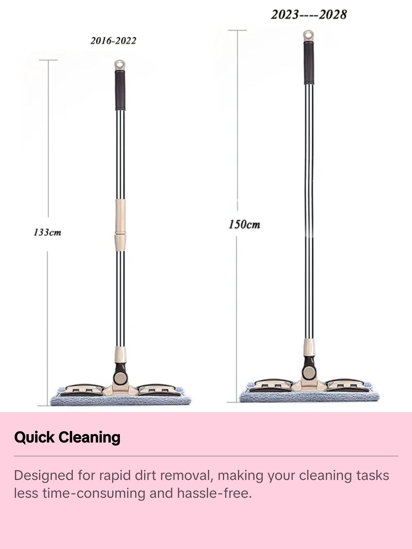 Extended Rectangular Household Vileda Mop