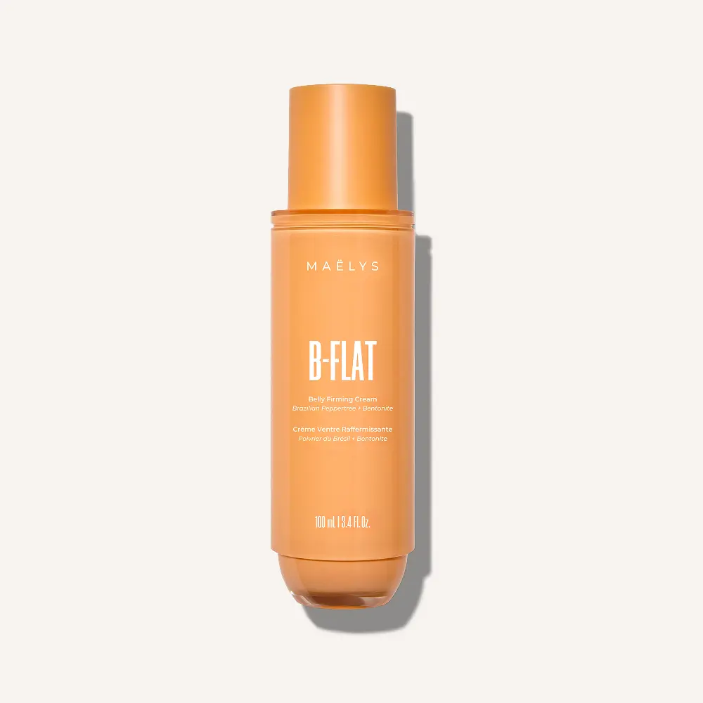 MAËLYS B-FLAT Clinically Proven Belly Firming Cream for Stretch Marks And Loose Skin - With Avocado Extract