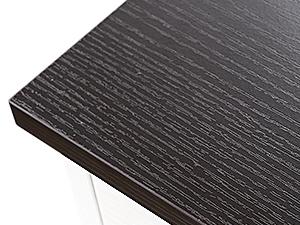 48 Inch Large Dog Crate Furniture with 3 Storage Drawers Wooden Pet Kennel Removable Divider Farmhouse Style Sliding Barn Door TV Stand