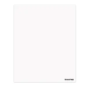 GOGOFREE Premium Tempered Glass Mouse Pad, Designed for Office Use, Ultra-Smooth Control Surface, Non-Slip Stable Base, Durable Construction and Easy to Clean