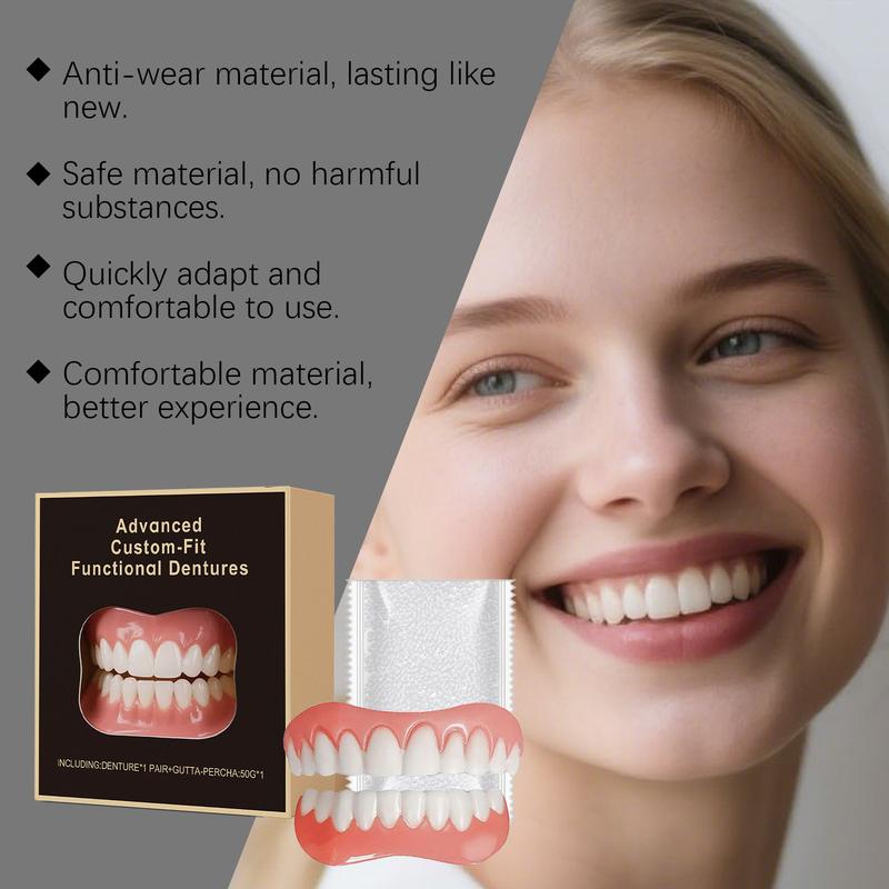 Temporary Dental Cosmetic Veneer Kit Comfortable Tooth Appearance Cover Smile Enhancement Teeth Beauty Kit