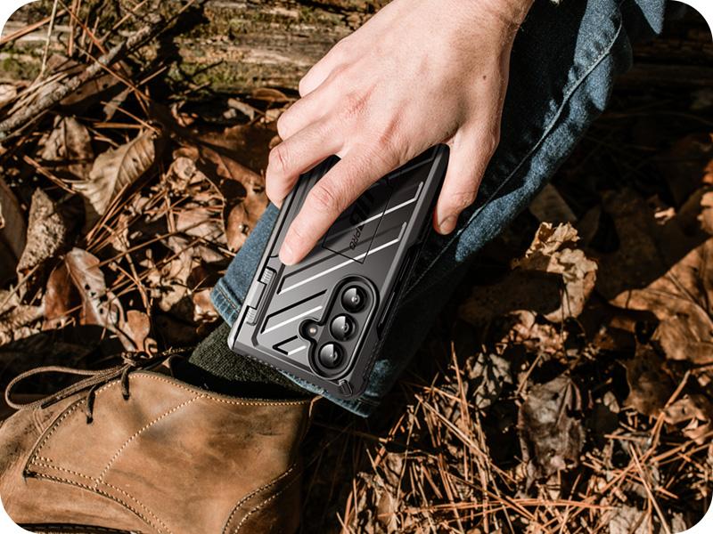 SUPCASE for Samsung Galaxy Z Fold 7 Case with Kickstand UB Pro Built-in Tempered Glass Screen Protector Hinge Coverage Military-Grade Protection Full-Body Heavy-Duty Rugged Phone Case MagSafe Compatible Anti-Slip Grip support magnetic wireless