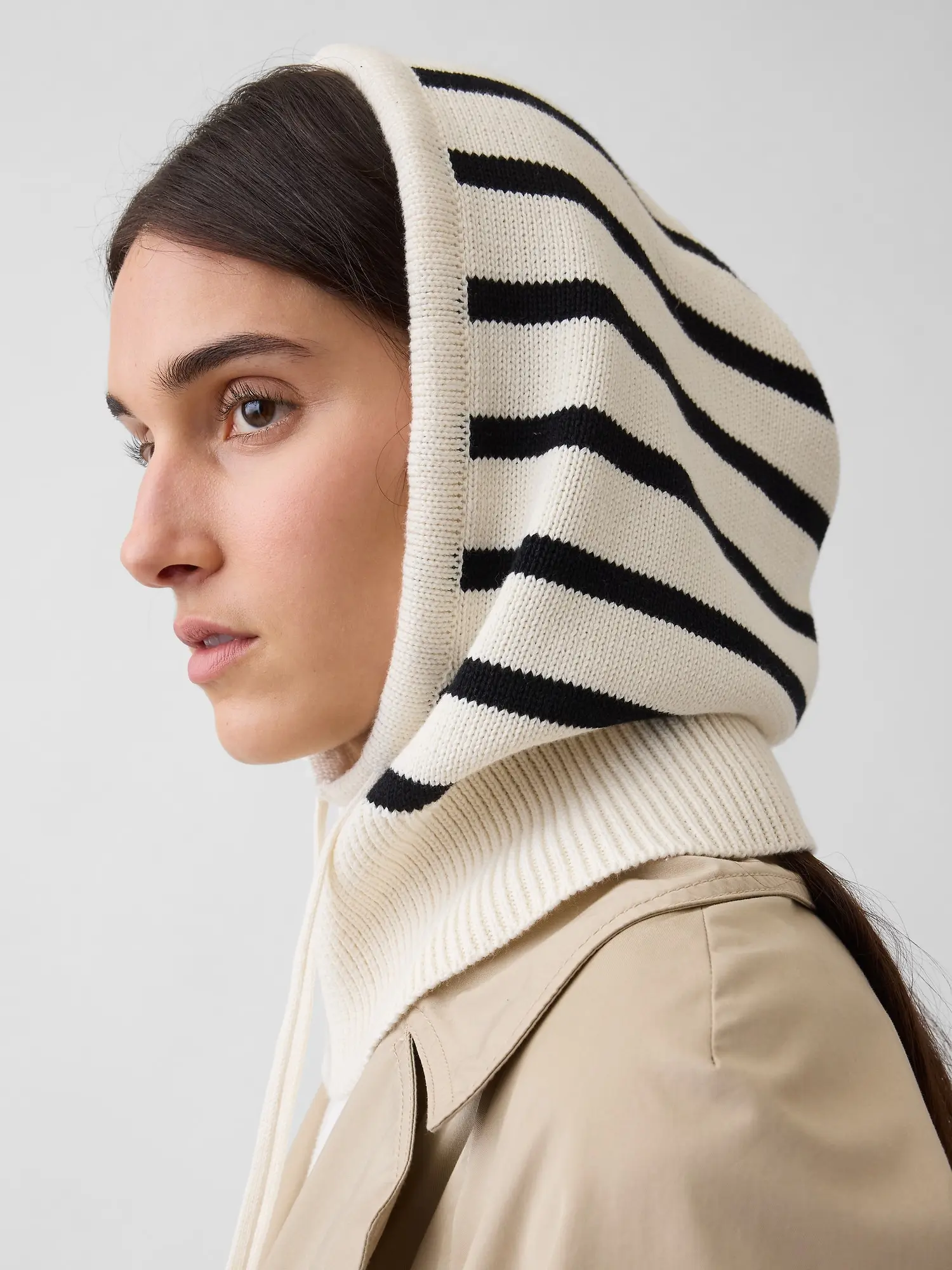 Gap Women's 100% Cotton Drawcord Hood