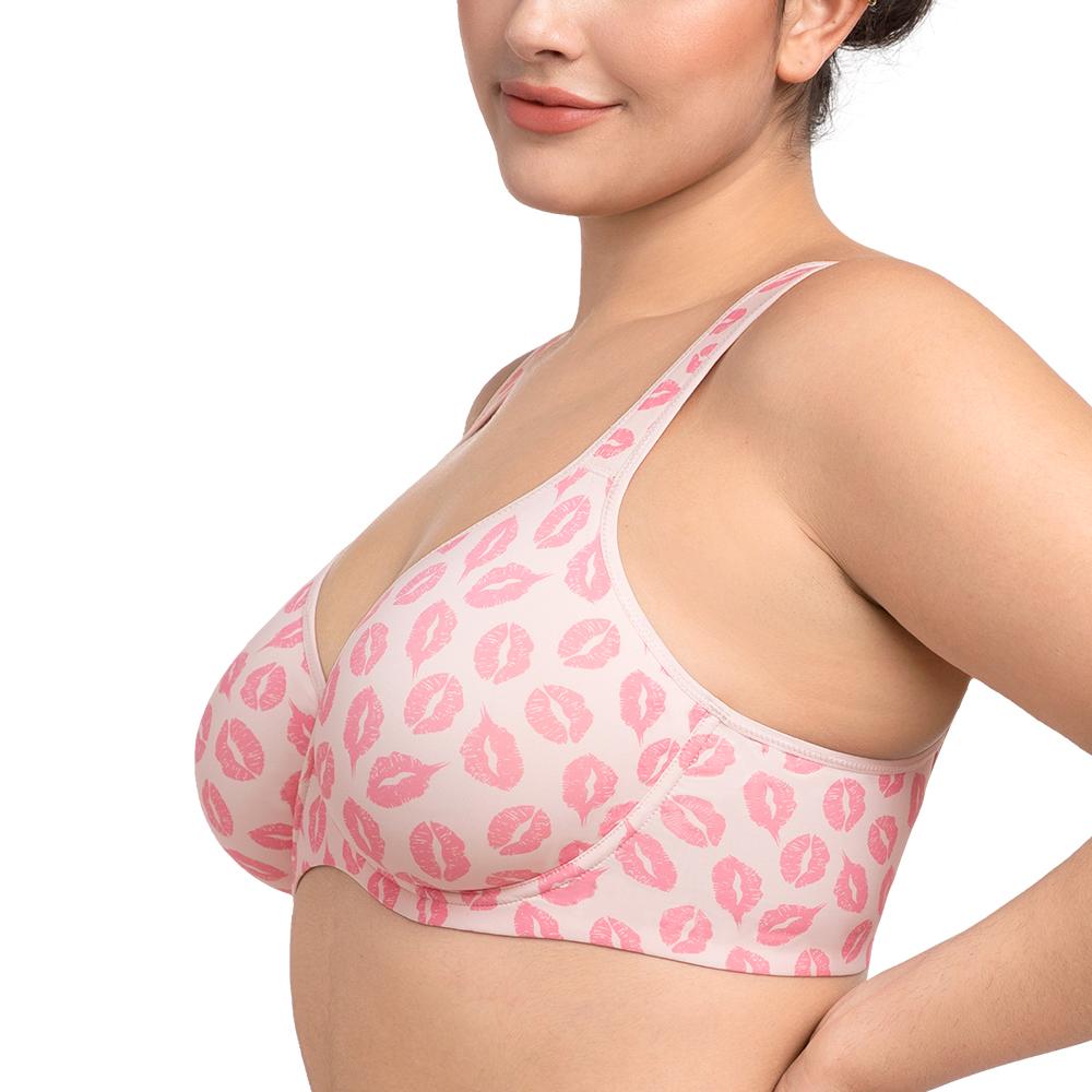 HSIA Joan Soft T-Shirt Full Coverage Unlined Unpadded Wired Plus Size Minimizer Bra Daily Bra SpringStatements