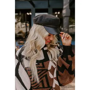 NYC Bound Cabbie Hat in Black