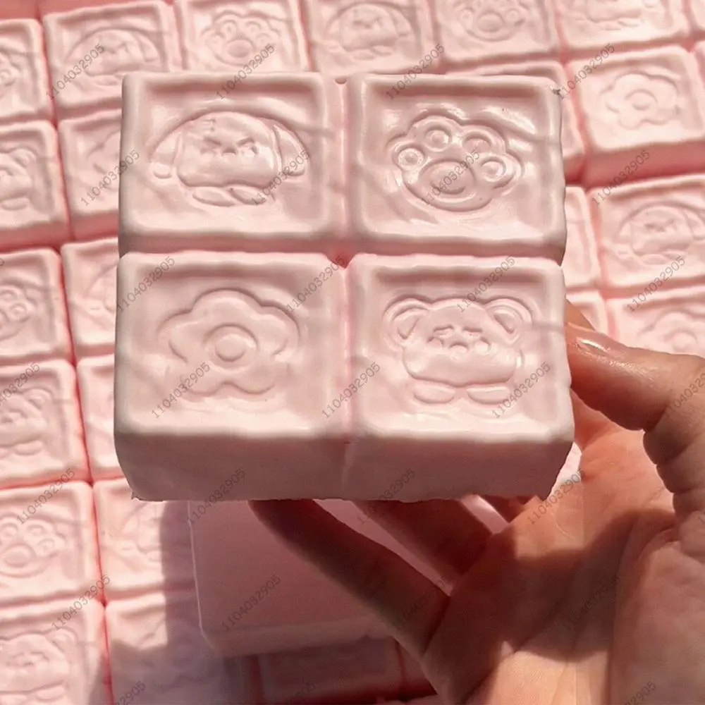 Slow-Rising Strawberry Milk Chocolate Cake Bread Squishy Toy - Soft Sensory Anxiety Squishies, Stress Relief Fidget Gadget, Decompression Squeeze for Kids, Stress Relief Gadget