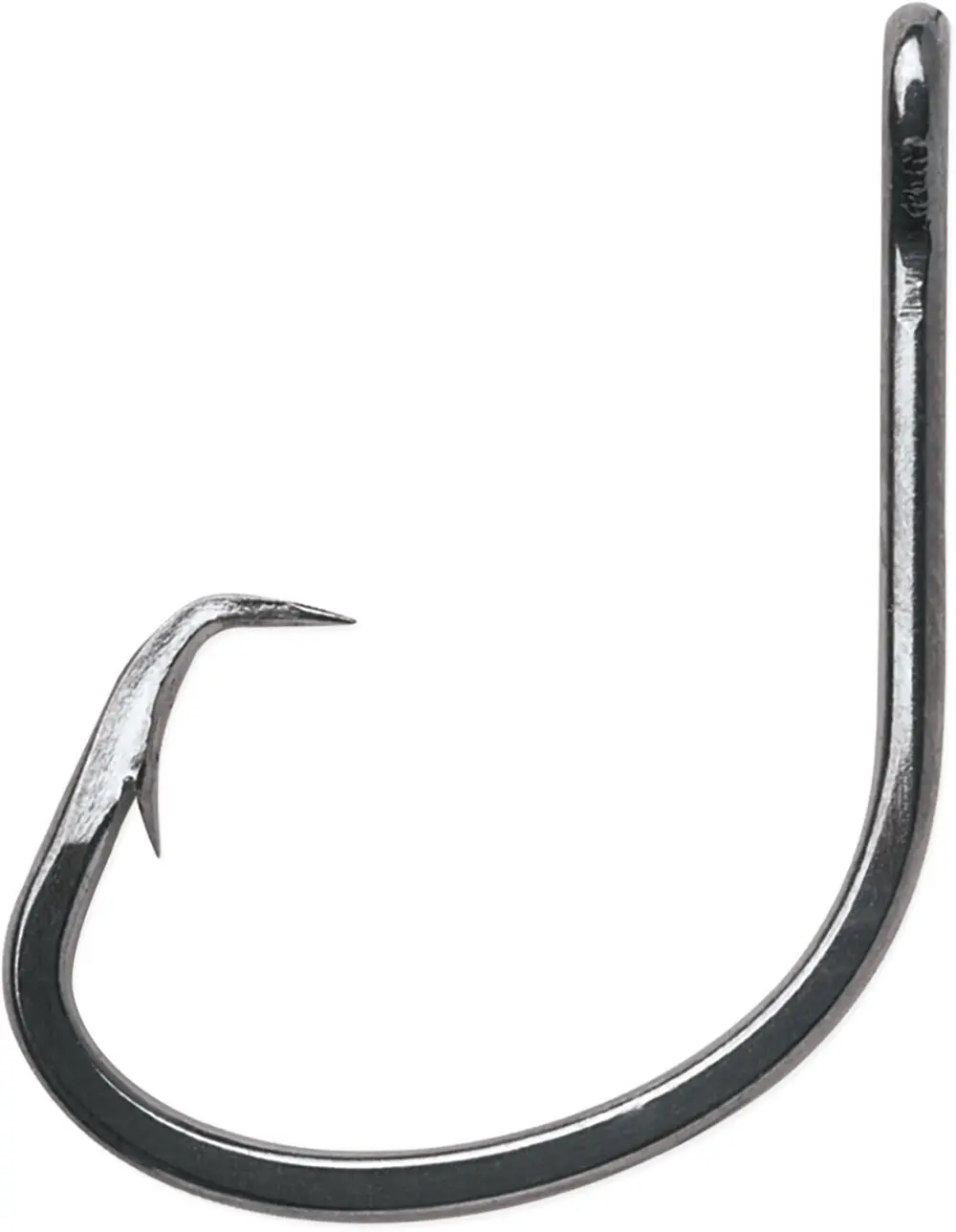VMC Nemesis Circle 3X Black Nickel Hooks, Fishing Accessories, Bottom/Troll/Jig Use, Corrosion Resistant, Extra Tough, Strong Hook Eye