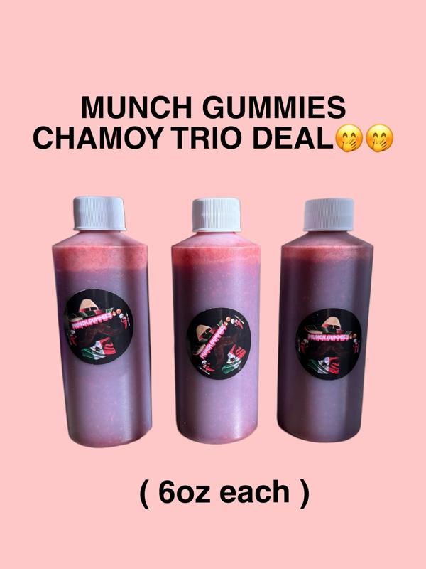 munch gummies ~ TRIO chamoy DEAL (3 of them)
