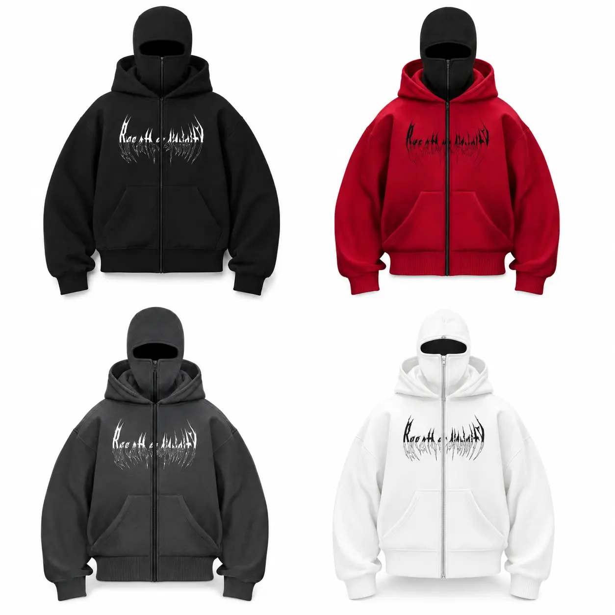 Men's fashion double-hat hooded long-sleeved casual winter sweatshirt, zipper pullover sweatshirt windproof high street coat, solid-color hooded sweatshirt - casual long-sleeved zipper pocket, Drop Shoulder Hoodie, Hooded Top