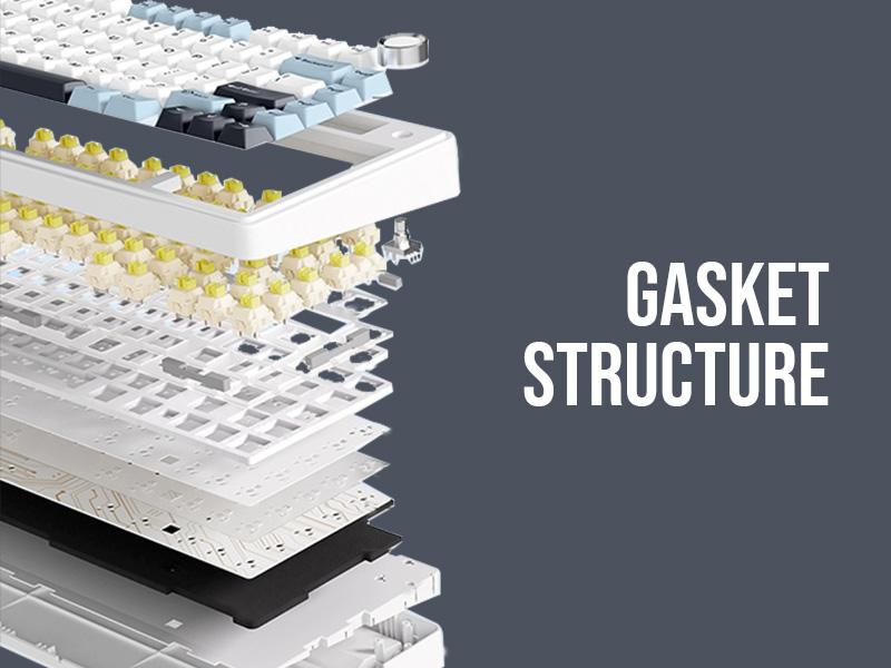 Aula F75 MAX Wireless Mechanical Keyboard 75% Layout Hot Swappable RGB Backlit Gasket Design TFT Screen Knob for PC Mac Linux