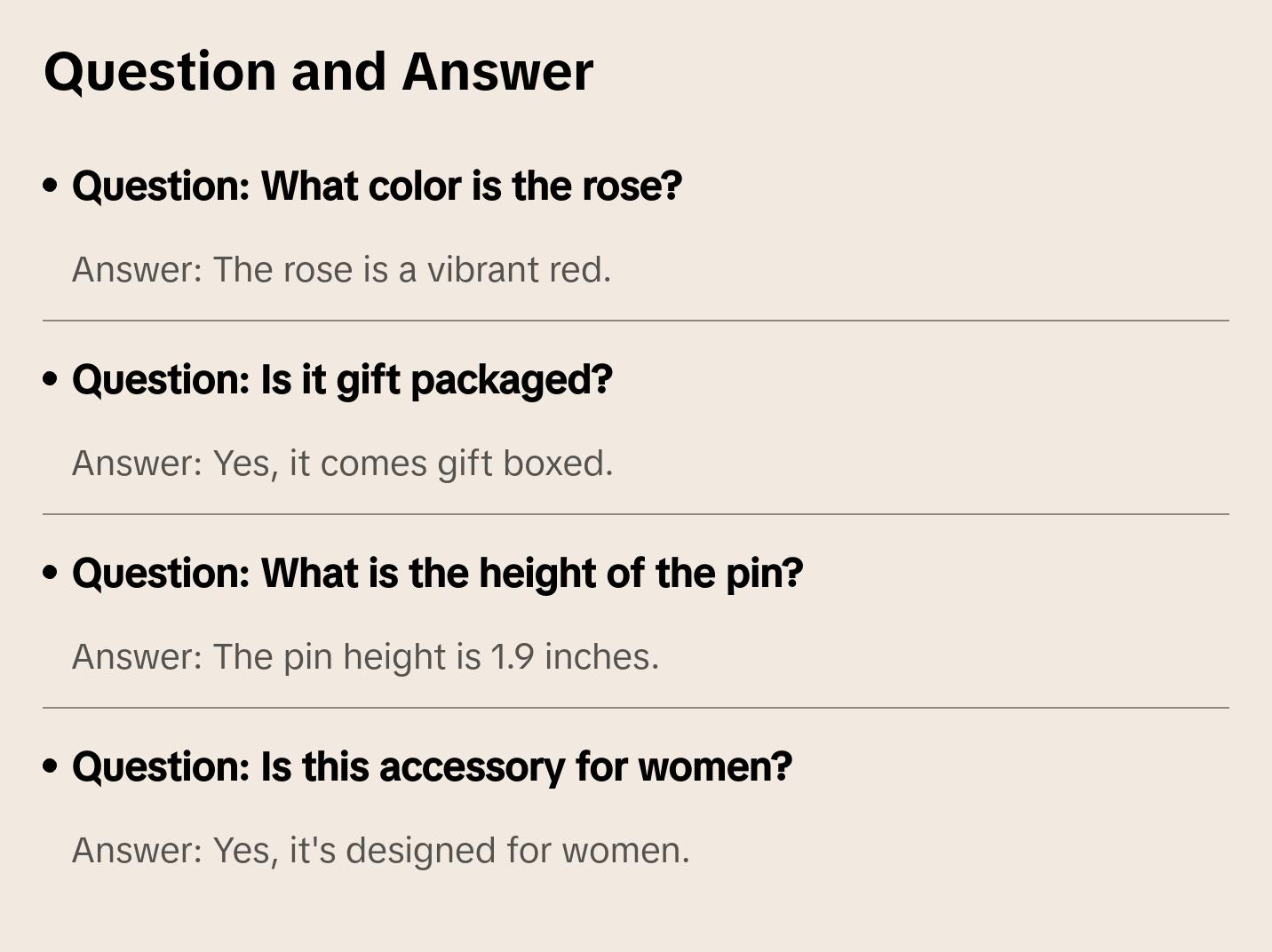 24k Gold-trim Lacquer Dipped Red Rose on Leaf Pin/Boutonniere