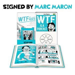 WTF is a Podcast with Marc Maron (Signed Deluxe Edition Book)